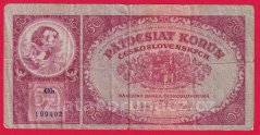 50 Korun 1929 Ob