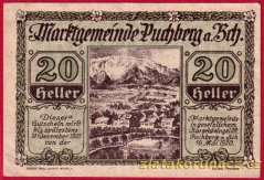 Puchberg am Schneeberg - 20 haléřů - 1920