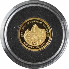 Zlatá mince - Šalamounovy ostrovy 10 Dollar 2009 - Machu Picchu