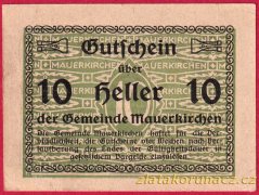 Mauerkirchen - 10 haléřů