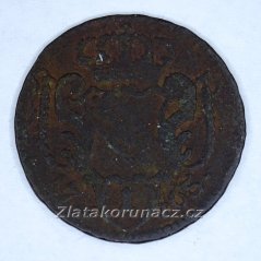 Fenik-1/4 krejcar 1765-varianta I.