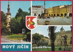 Nový Jičín - kostel, náměstí, škola