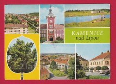 Kamenice nad Lipou - zámek, náměstí