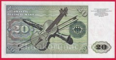 Německo - Západní - 20 Mark 1970 GA