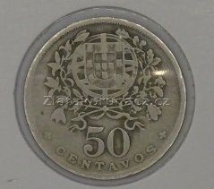 Portugalsko - 50 centavos 1929