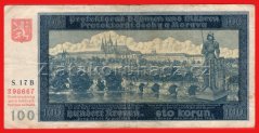 100 korun 1940 - I. vydání B 17