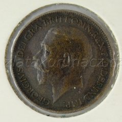 Anglie - 1 farthing 1912