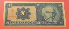20 Korun 1926 Hf EB92839 - 24K Gold