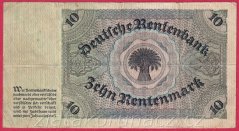 Německo - 10 Rentenmark 3.7.1925 - série B