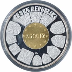 2004 - 2 500 Kč Vstup ČR do EU  Proof