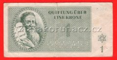 1 K - Terezínská poukázka A 010