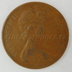 Fidži - 2 cents 1969