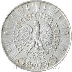 Polsko - 5 zlotych 1936