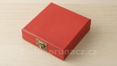 Krabička na medaili - červená
