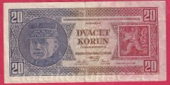 20 korun 1926 Tf