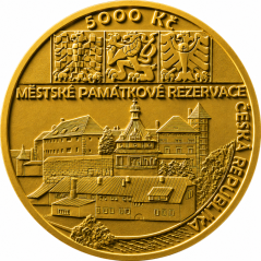 2026 - 5 000 Kč Jindřichův Hradec - Městské památkové rezervace Standard