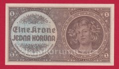 1 koruna 1940 B 031
