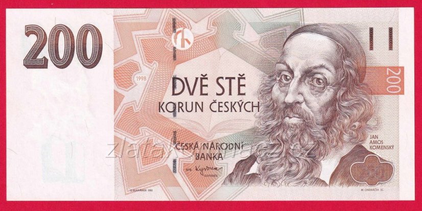 Česká republika - 200 korun 1998 D 12