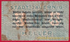 Jauernig - 10 haléřů - 1919