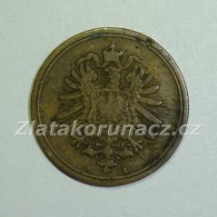 Německo - 1 Reich Pfennig  1888 A