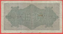 Německo - 1000 mark 15.9.1922 - série K-GP