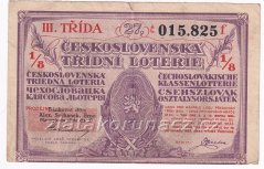 Los - 15 Kč - 27. Československá třídní loterie III. - F r.1932