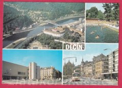 Děčín - Letecký pohled