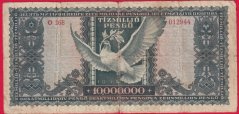 Maďarsko - 10 000 000 Pengö 1945