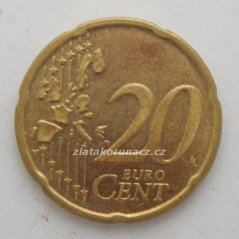 Německo - 20 Cent 2002 A