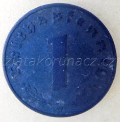 Německo - 1 Reichspfennig 1943 E
