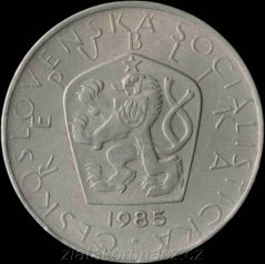 5 koruna 1985