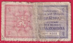 1 koruna 1940 H 032