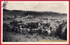 Sázava nad Sázavou - celkový pohled do údolí