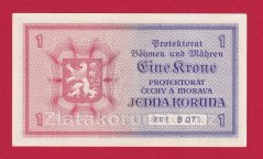 1 koruna 1940 B 071