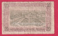 Jugoslávie - Záhřeb - 20 filira