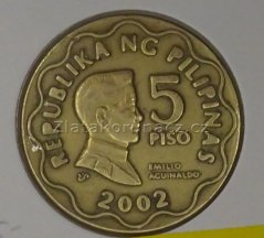 Filipíny - 5 Piso 2002