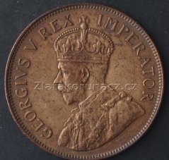 Afrika jižní (Jihoafrická rep.) - 1 penny 1934