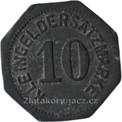 Německo - Regensburg - 10 pfennig