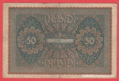 Německo - 50 mark 24.6.1919 - série ARb-pořadí 2