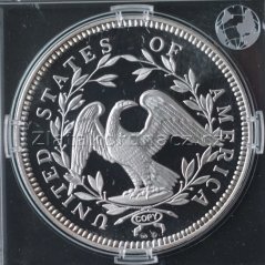 Replika amerického dollaru z roku 1794