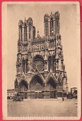 Reims- Remeš - Katedrála Notre dame