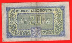 20 kčs 1945 LU