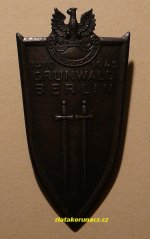 Polsko-Odznak Štít Grunwald – Berlín