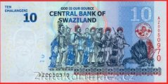Svazíjsko - 10 Emalangeni 2010