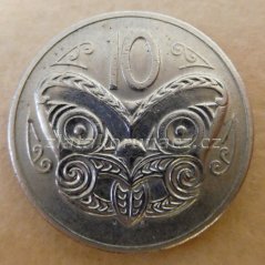 New Zealand - 10 cents 1980