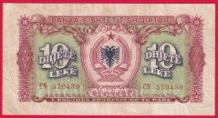 Albánie - 10 Lekë 1957