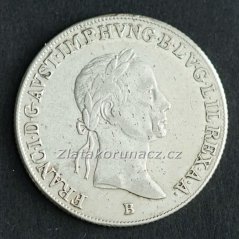 20 Krejcar 1833 B-Madona