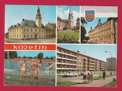 Kojetín - radnice, koupaliště, zástavba