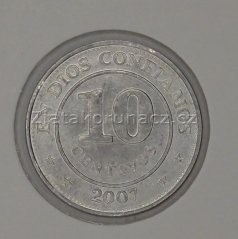 Nicaragua - 10centavos 2007