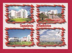 Klimkovice - sanatoria, budovy, výhled